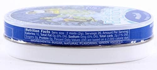 Les Anis de Flavigny Mints 6-Flavor Variety Pack – 1.75 oz Tin Each (Pack of 6)