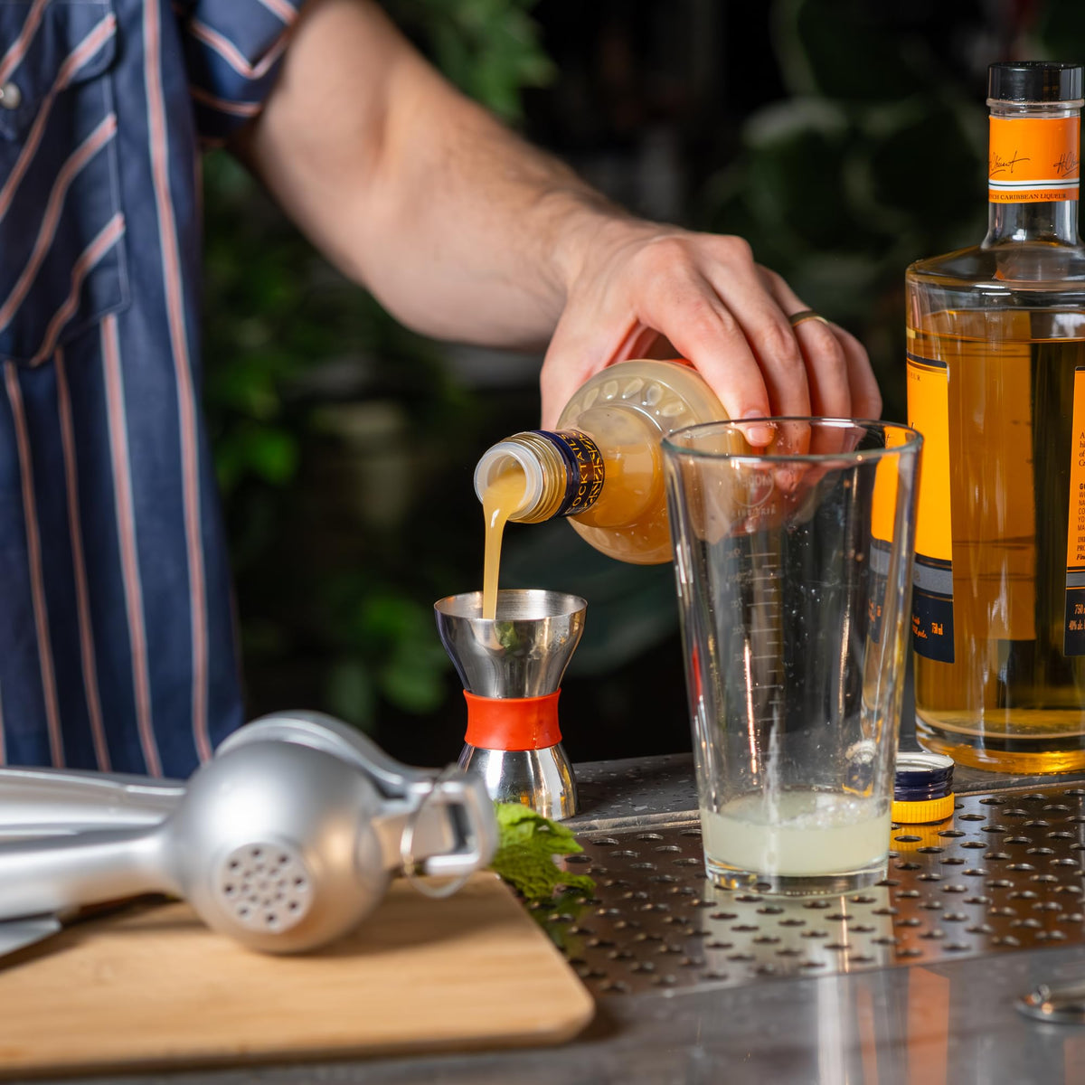 Liber & Co. Almond Orgeat Syrup — California Almonds & Orange Blossom Water | Makes 50 Drinks | 25.4 oz