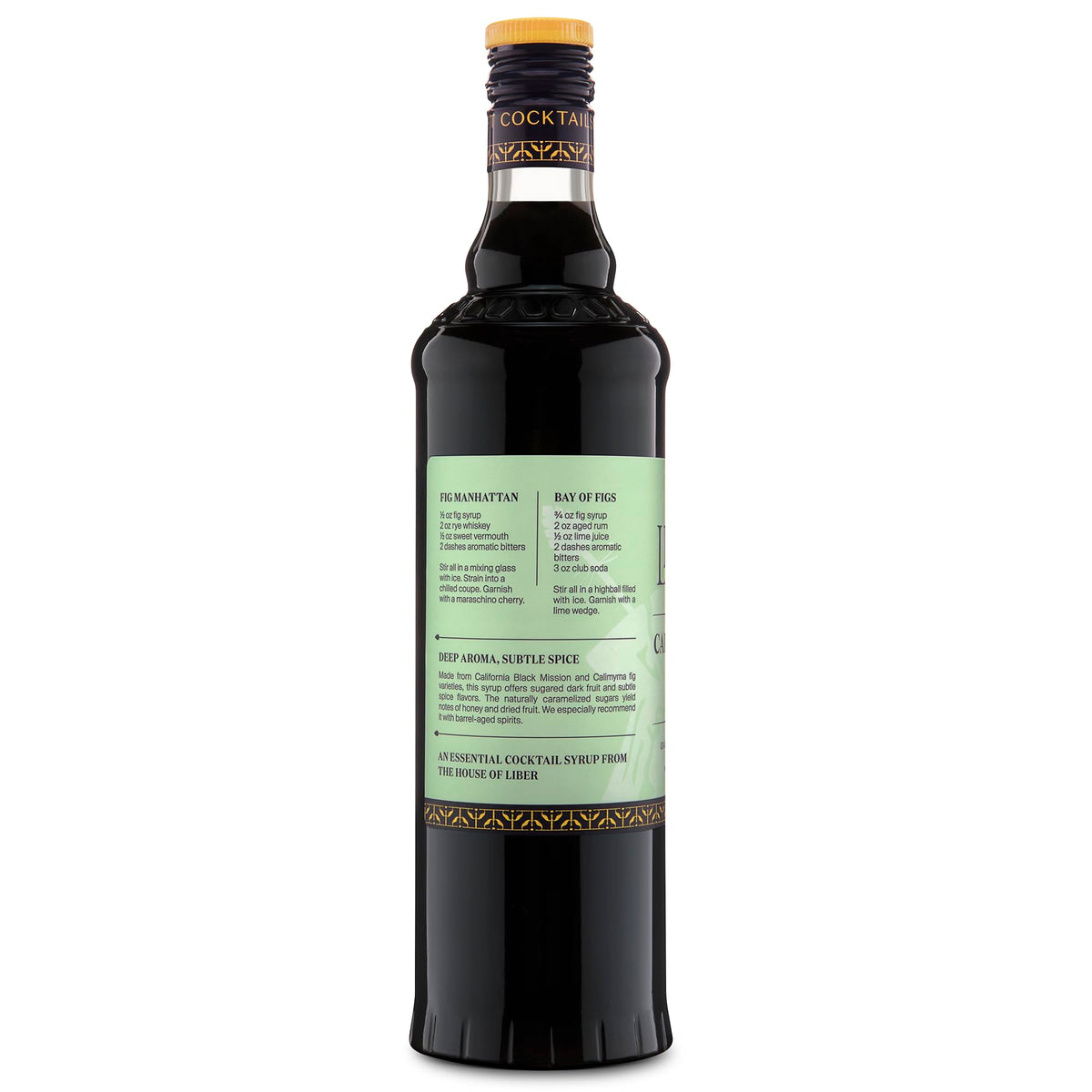Liber & Co. Caramelized Fig Syrup – 50 Drinks, Old Fashioneds & Manhattans