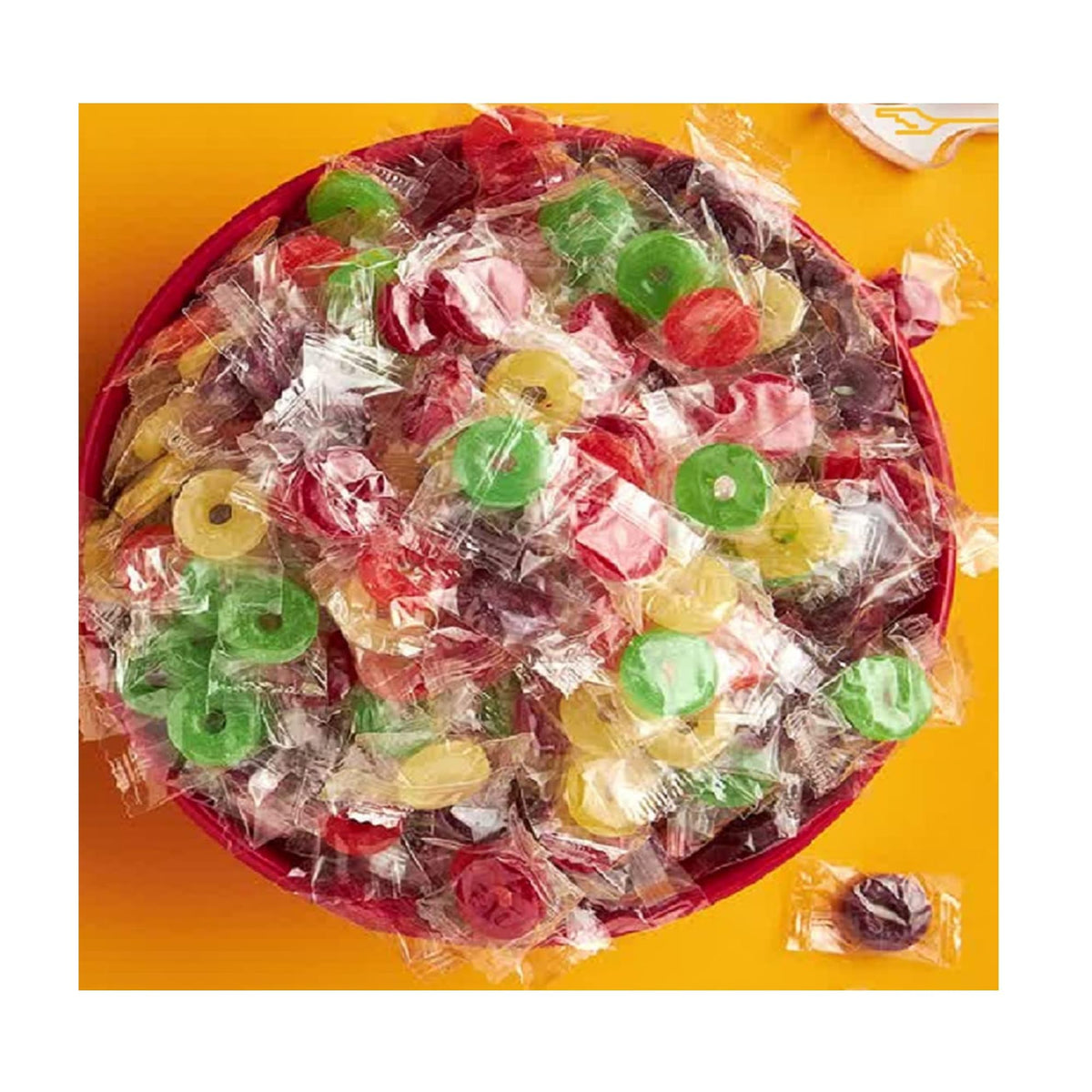 Life Savers Hard Candy 5 Flavors – 5 lbs, Individually Wrapped (Cherry, Watermelon, Orange, Pineapple, Raspberry)