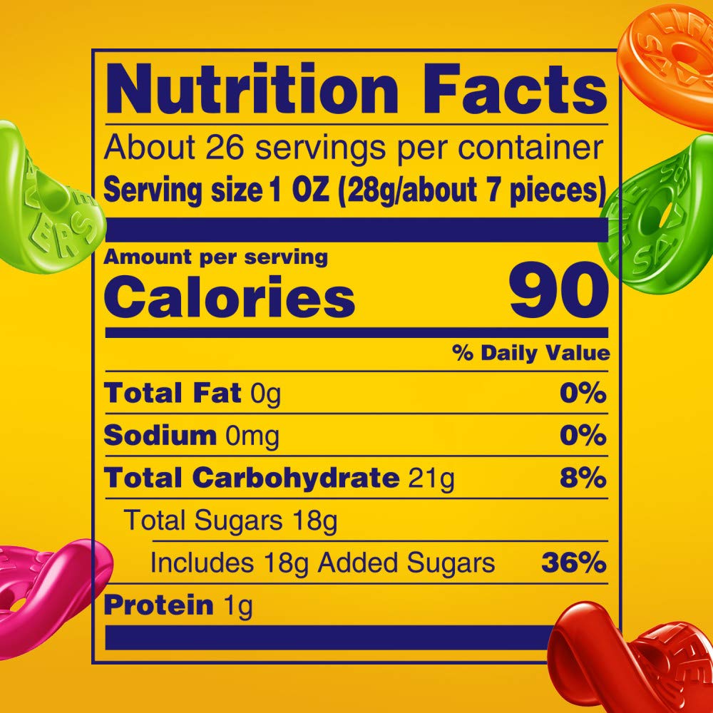 Life Savers 5 Flavor Gummies Candy – 6 x 26 oz Bulk Pack