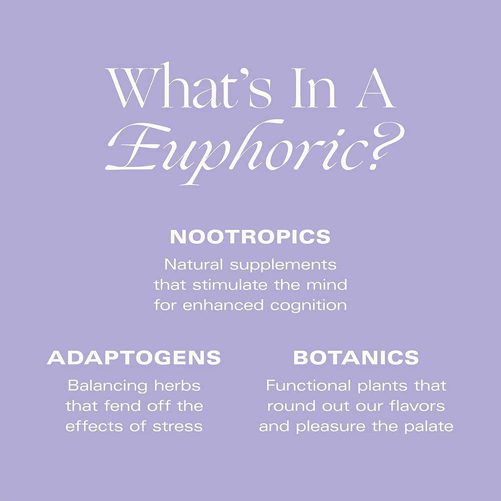 Lightwave by Kin Euphorics – Non-Alcoholic Nootropic Drink, Lavender-Vanilla, Ginger & Birch (8pk)