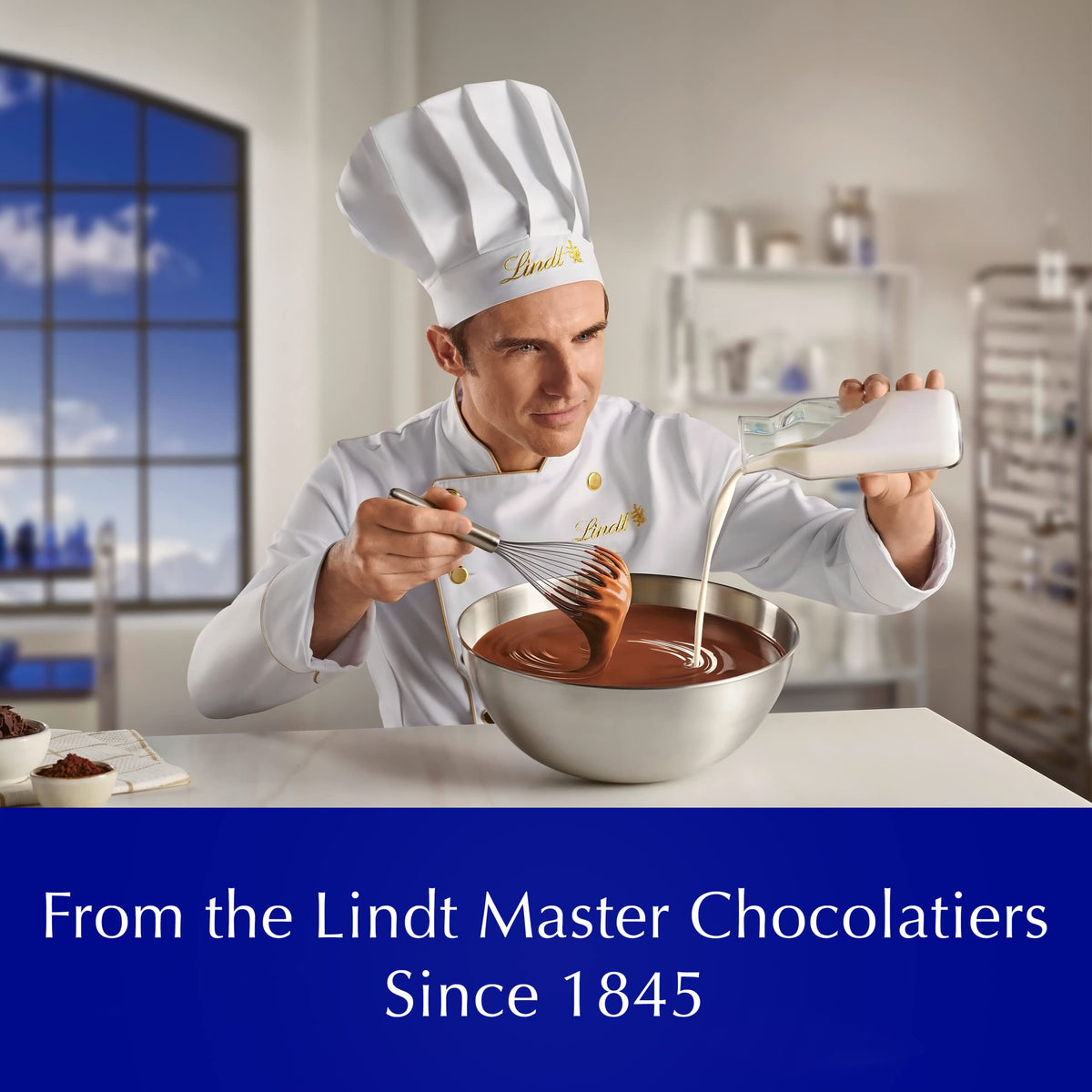Lindt CLASSIC RECIPE Holiday White Chocolate Peppermint Candy Stick – 1.2 oz