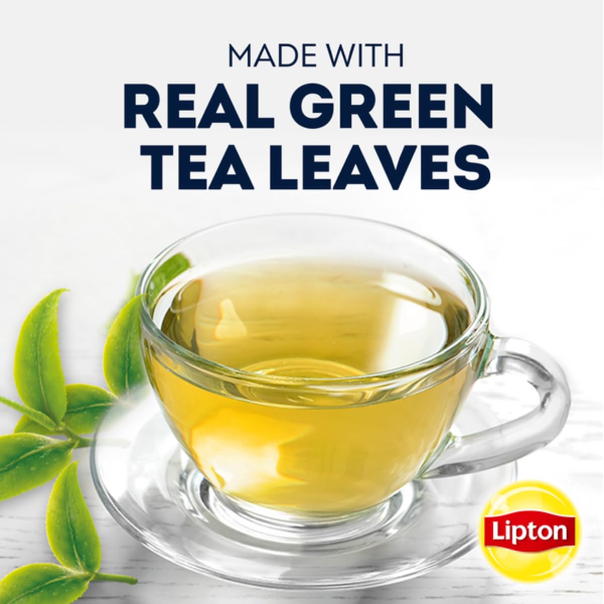 Lipton Green Tea: 100% Natural Signature Blend with Jasmine — 5 x 100 Bags