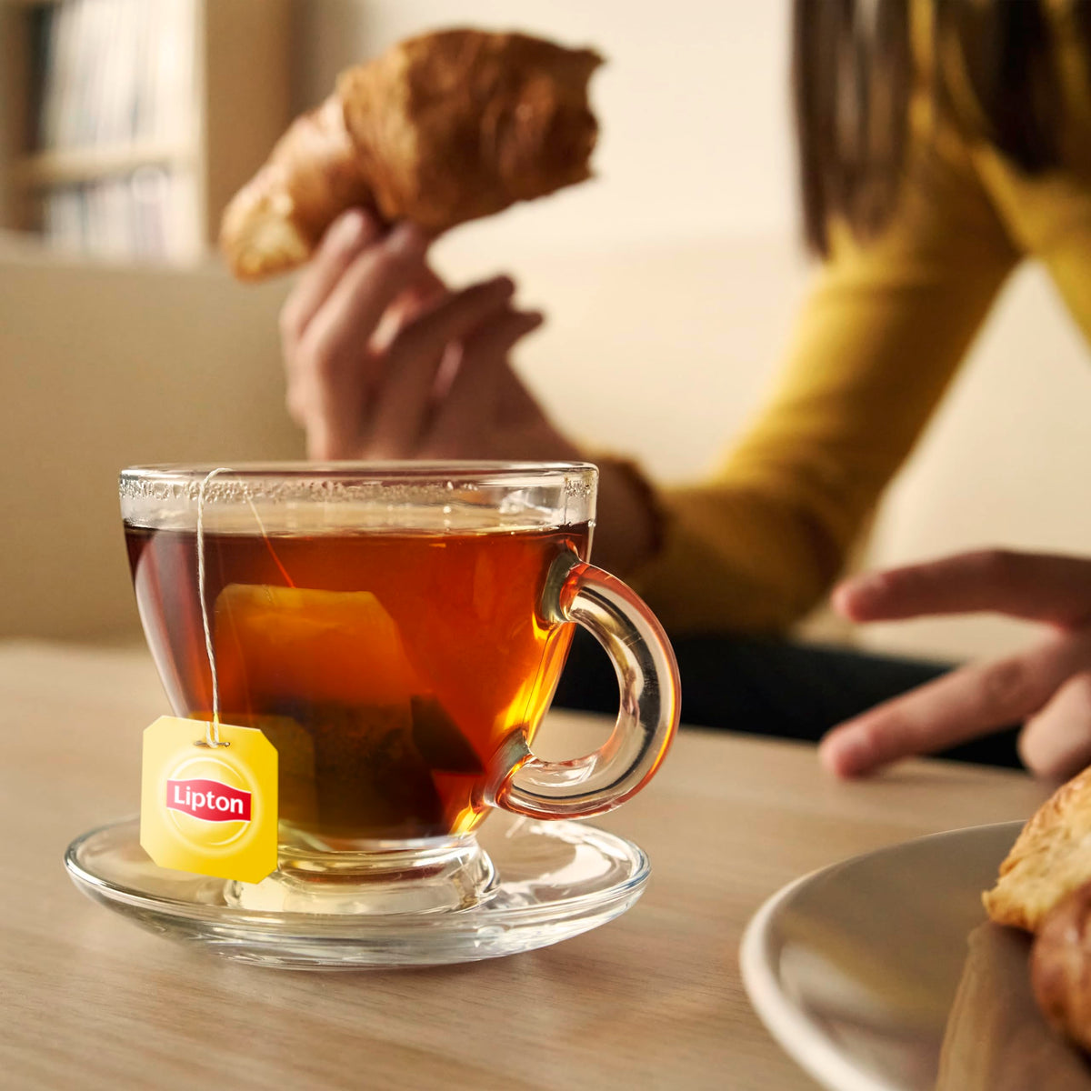 Lipton Organic Black Tea Bags – Hot or Iced, 360 Total Bags (5-Pack)