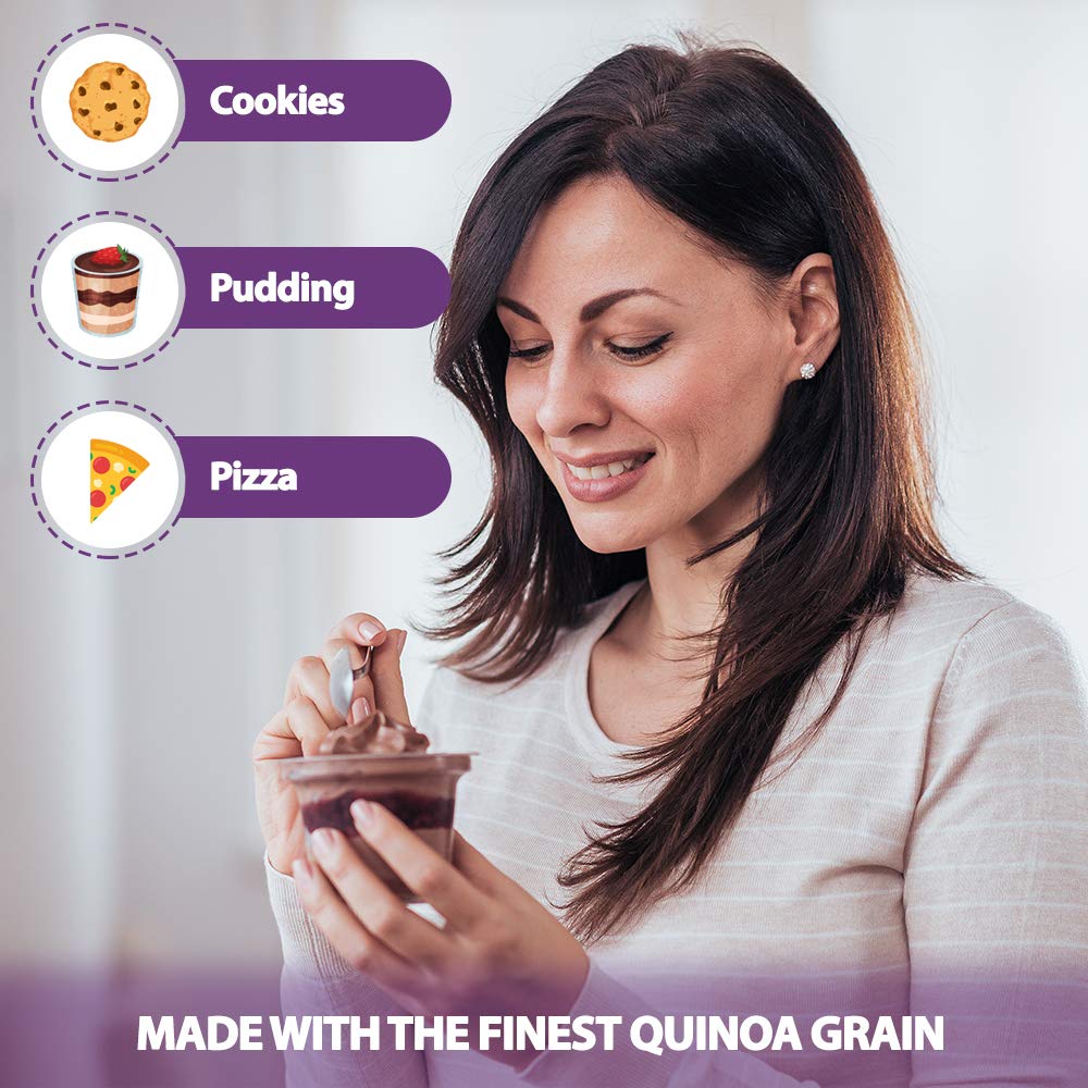 LiveKuna Organic Quinoa Flour – Gluten Free All-Purpose Flour, Vegan, 32oz