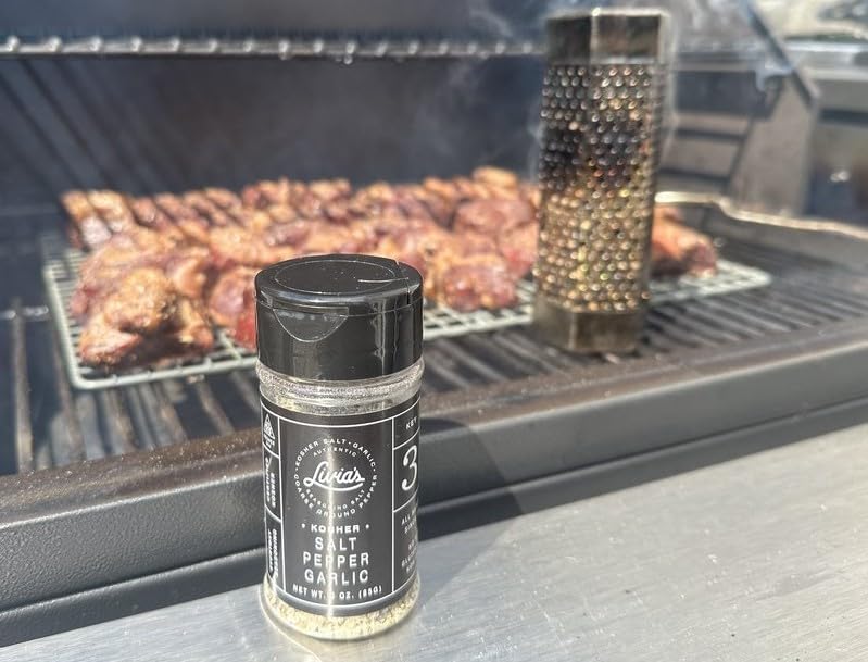 Livia's Salt Pepper Garlic Seasoning – Award-Winning SPG Blend for Steak, Chicken, Burgers & Veggies | 28.4 oz