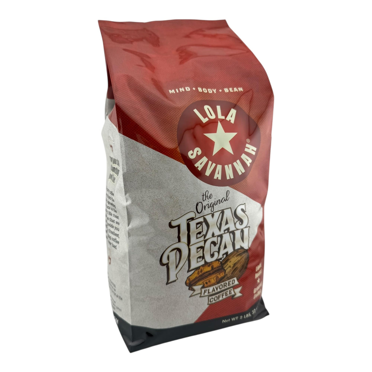 Lola Savannah Texas Pecan Ground Coffee - 2 lb, Caffeinated