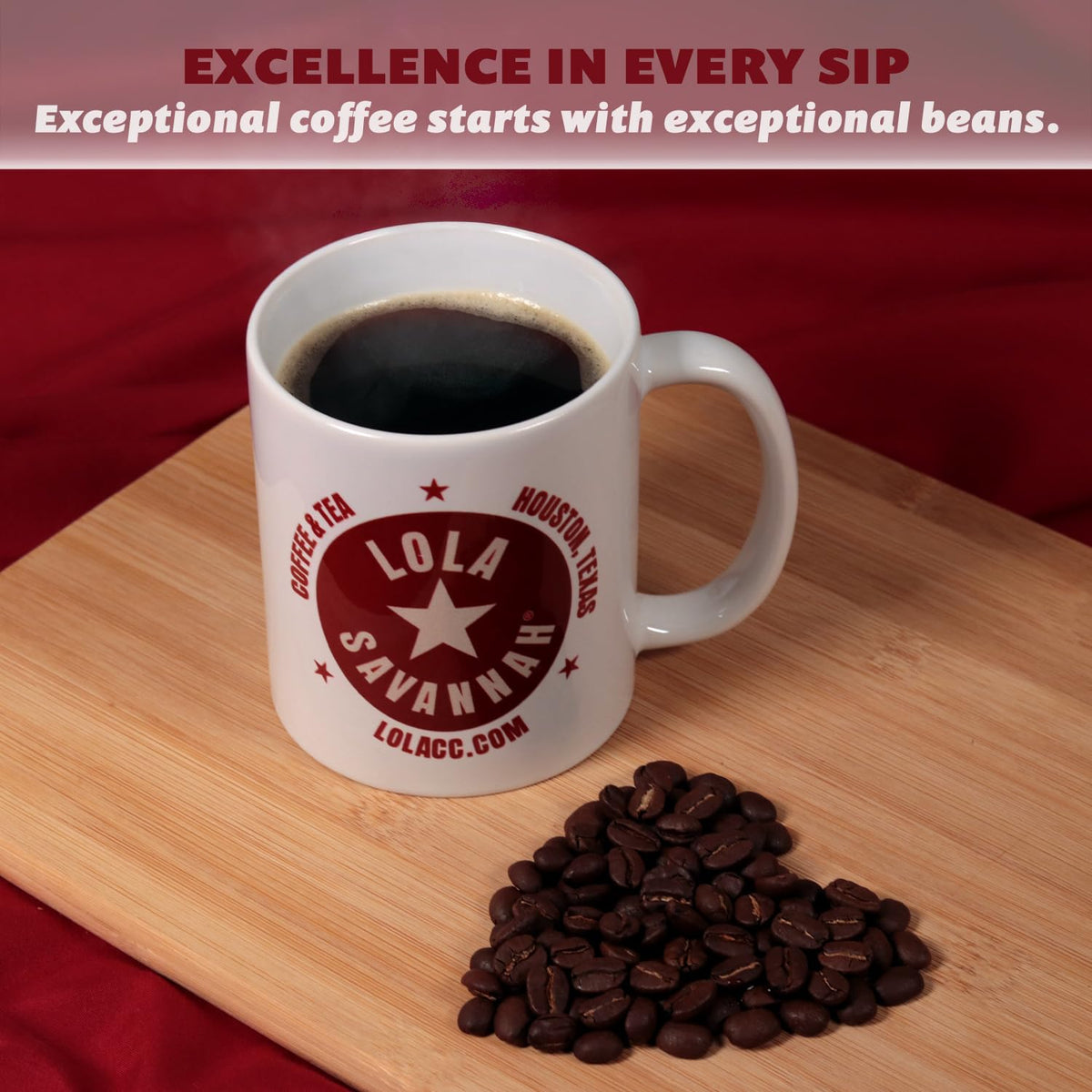 Lola Savannah Texas Pecan Ground Coffee - 2 lb, Caffeinated