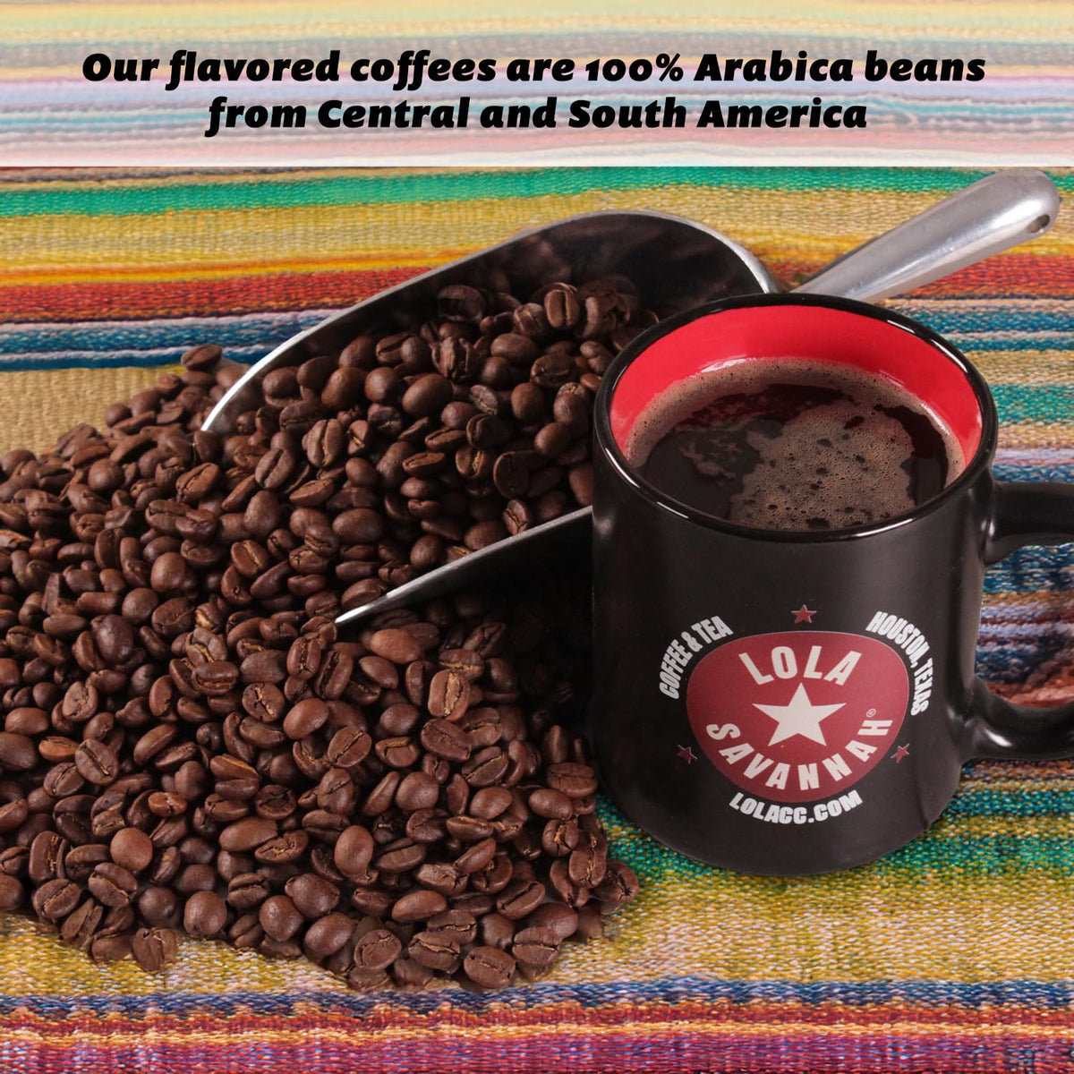 Lola Savannah Texas Pecan Ground Coffee - 2 lb, Caffeinated