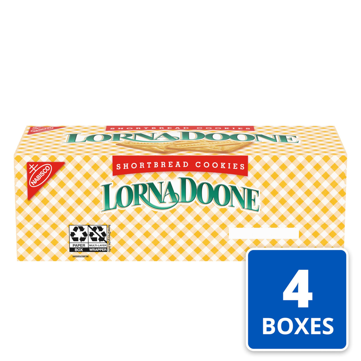 Lorna Doone Shortbread Cookies – Pack of 120, 1 oz Single-Serve Cookies