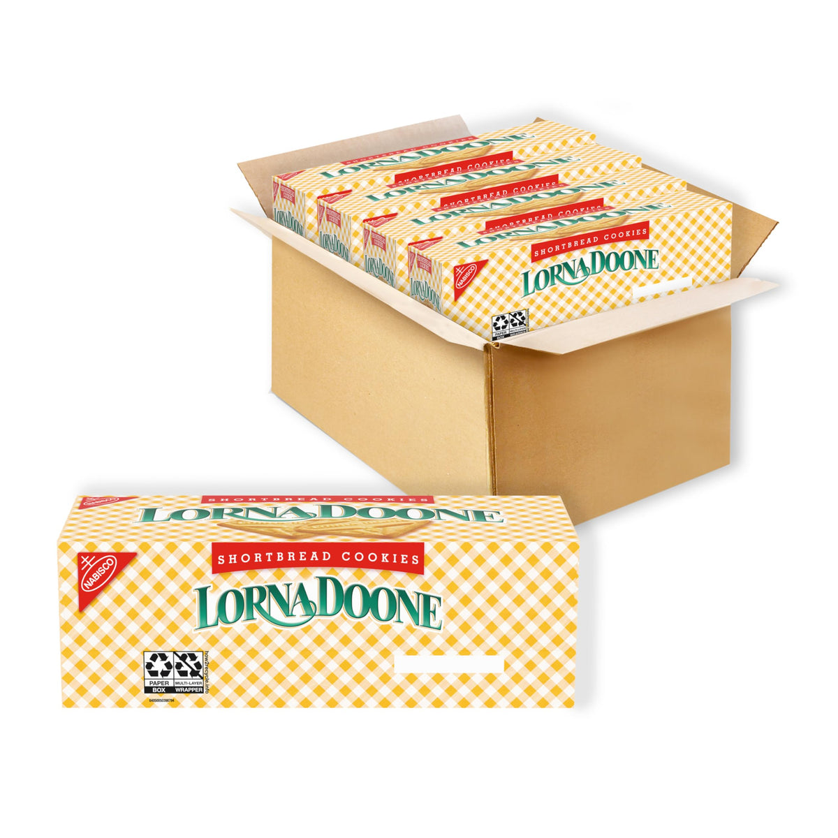 Lorna Doone Shortbread Cookies – Pack of 120, 1 oz Single-Serve Cookies