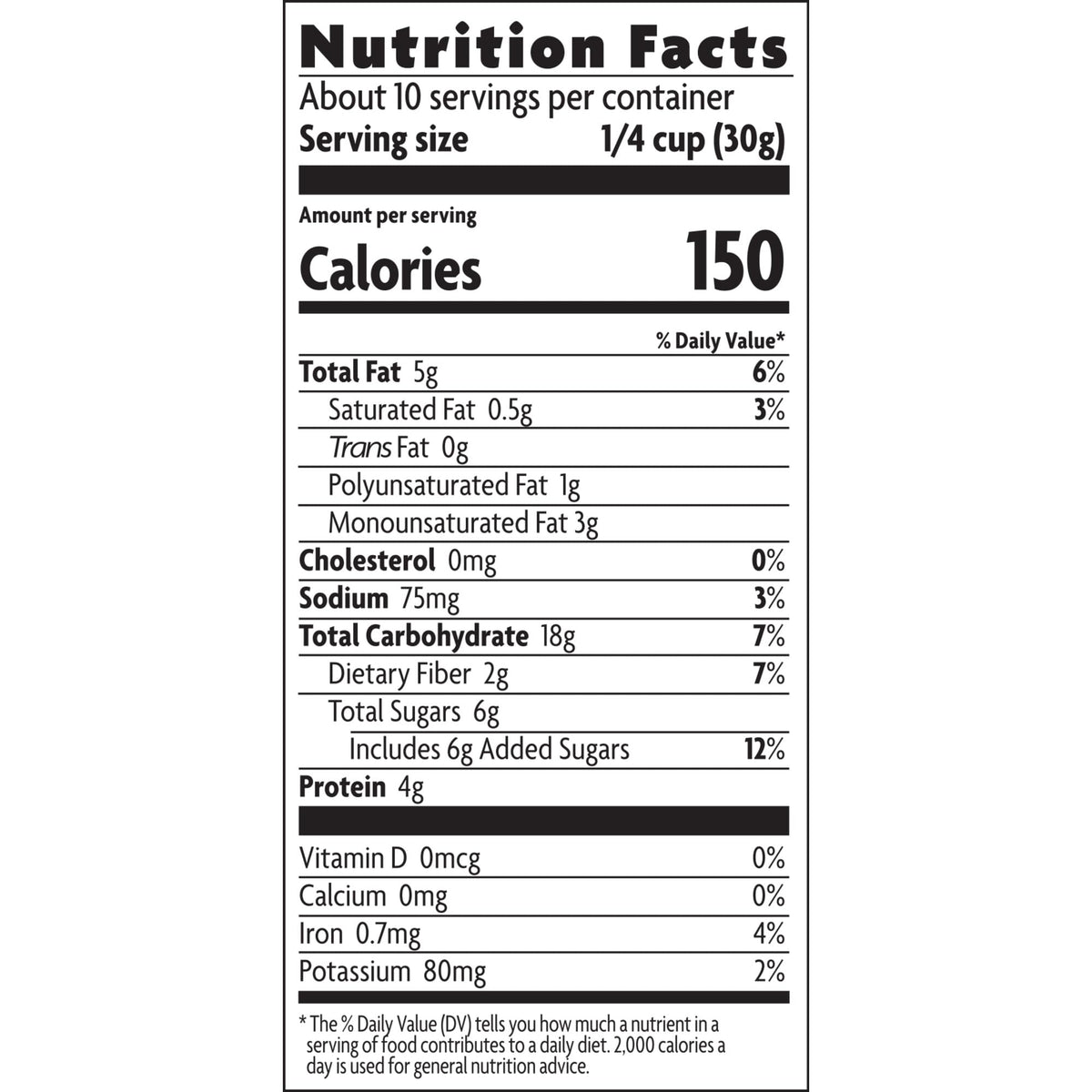 Love Crunch Organic Dark Chocolate & Peanut Butter Granola – 11.5 oz (Pack of 6) | Non-GMO & Fair Trade | by Nature's Path