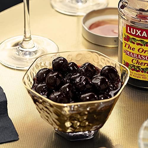 Luxardo Original Maraschino Cherries – 4x400g Jars, ~65 Cherries Each | For Old Fashioned, Manhattan & Desserts