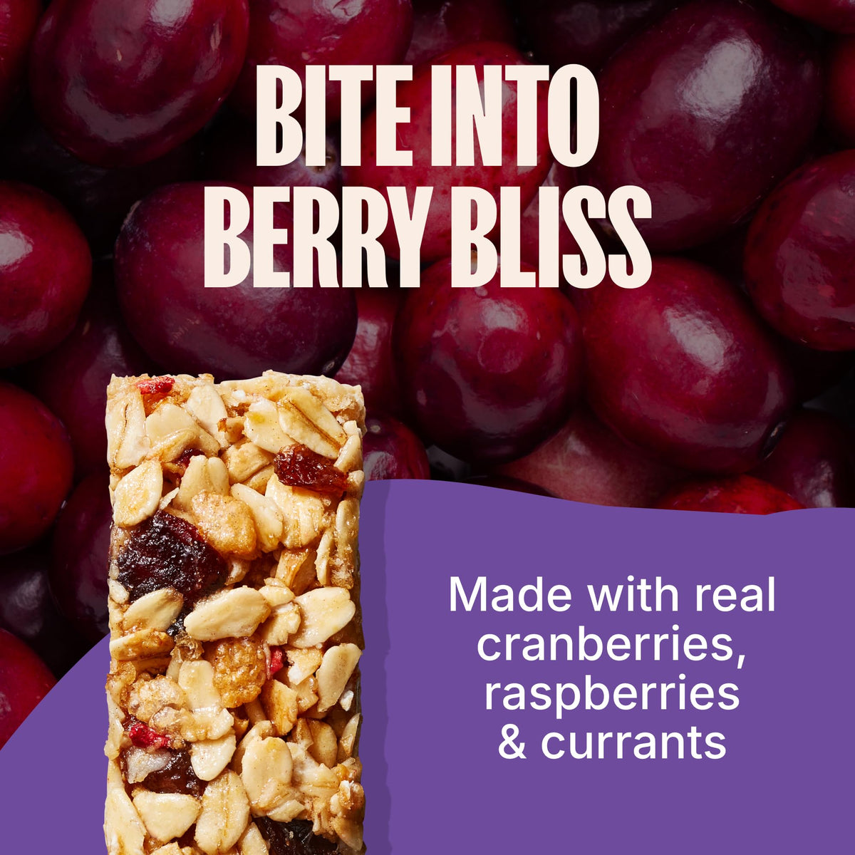 MadeGood Mixed Berry Granola Bars – Gluten Free & Organic Snack (40 Count, 0.85 oz Each)