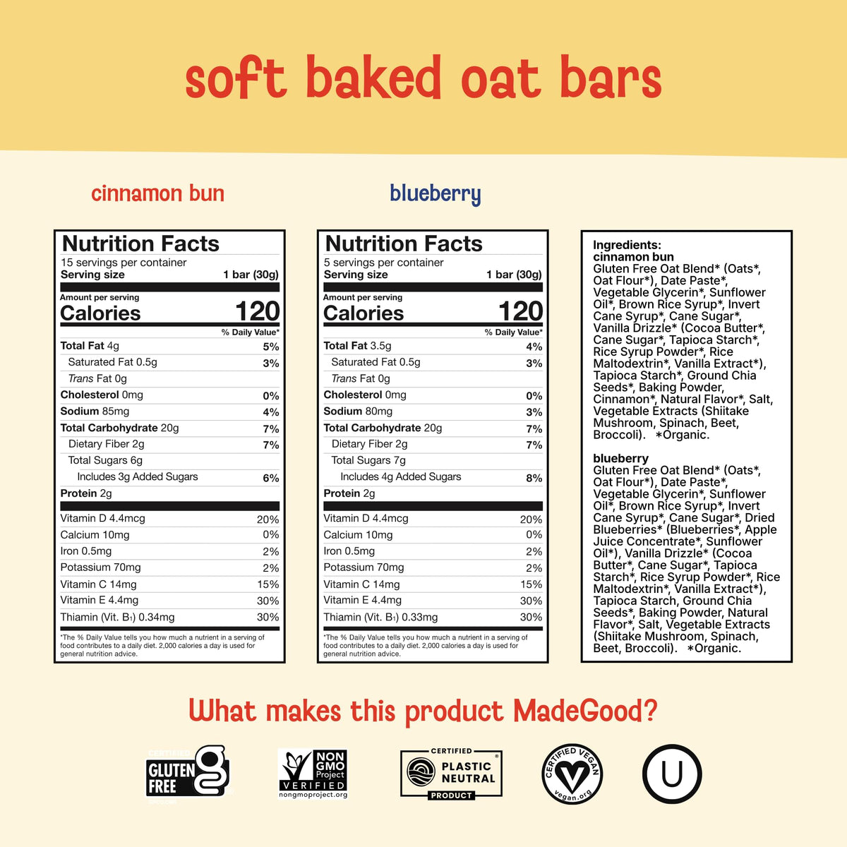 MadeGood Healthy Snacks Variety Pack (37 Count) – Organic Granola Bars, Granola Bites & Morning Bars