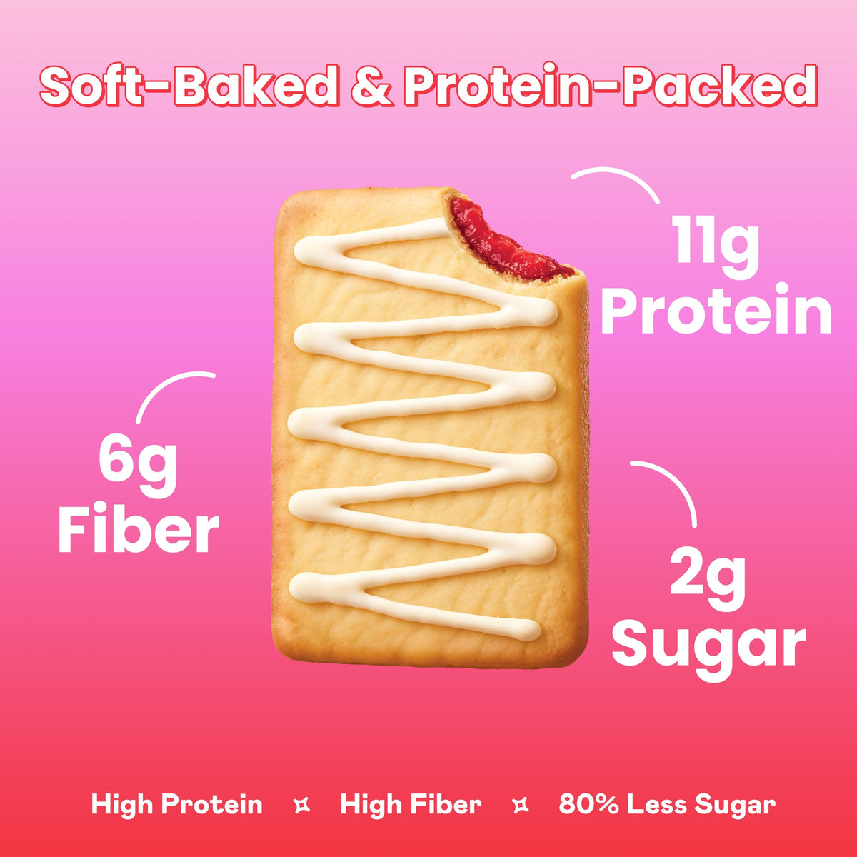 Magic Spoon High Protein Pastries – Strawberry, S'mores, Cinnamon | 11g Protein, 6g Fiber, 5g Net Carbs, 3g Sugar | Gluten Free, Grain Free, Keto Friendly – 3 Boxes (12 Pastries Total)