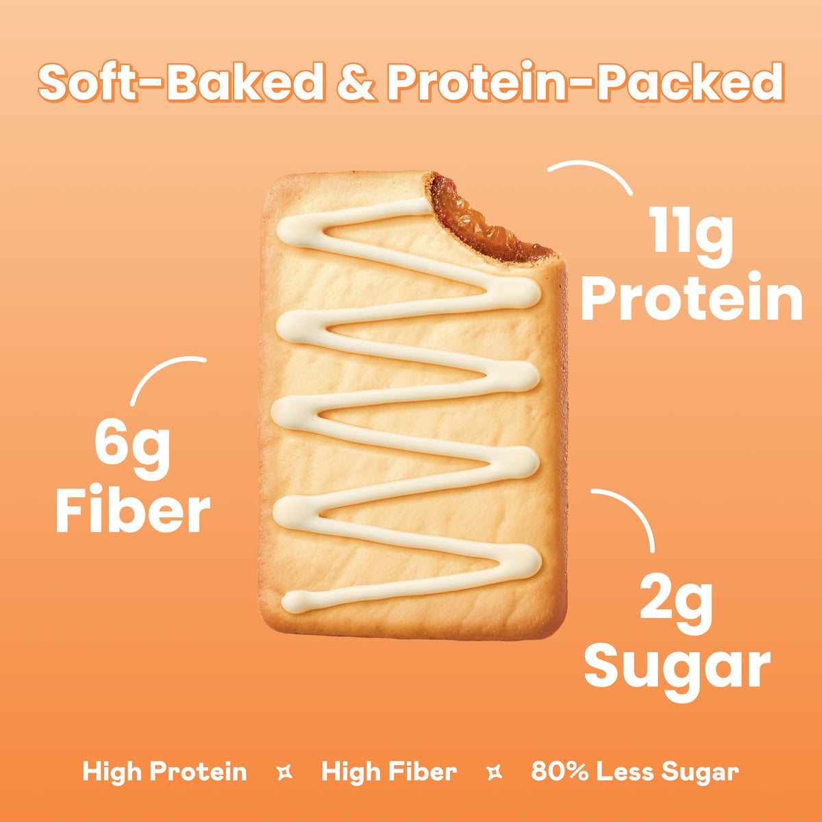Magic Spoon High Protein Pastries Cinnamon Brown Sugar – 11g Protein, 6g Fiber, 5g Net Carbs, 3g Sugar | Gluten Free, Grain Free, Keto Friendly – 3 Boxes (12 Pastries Total)