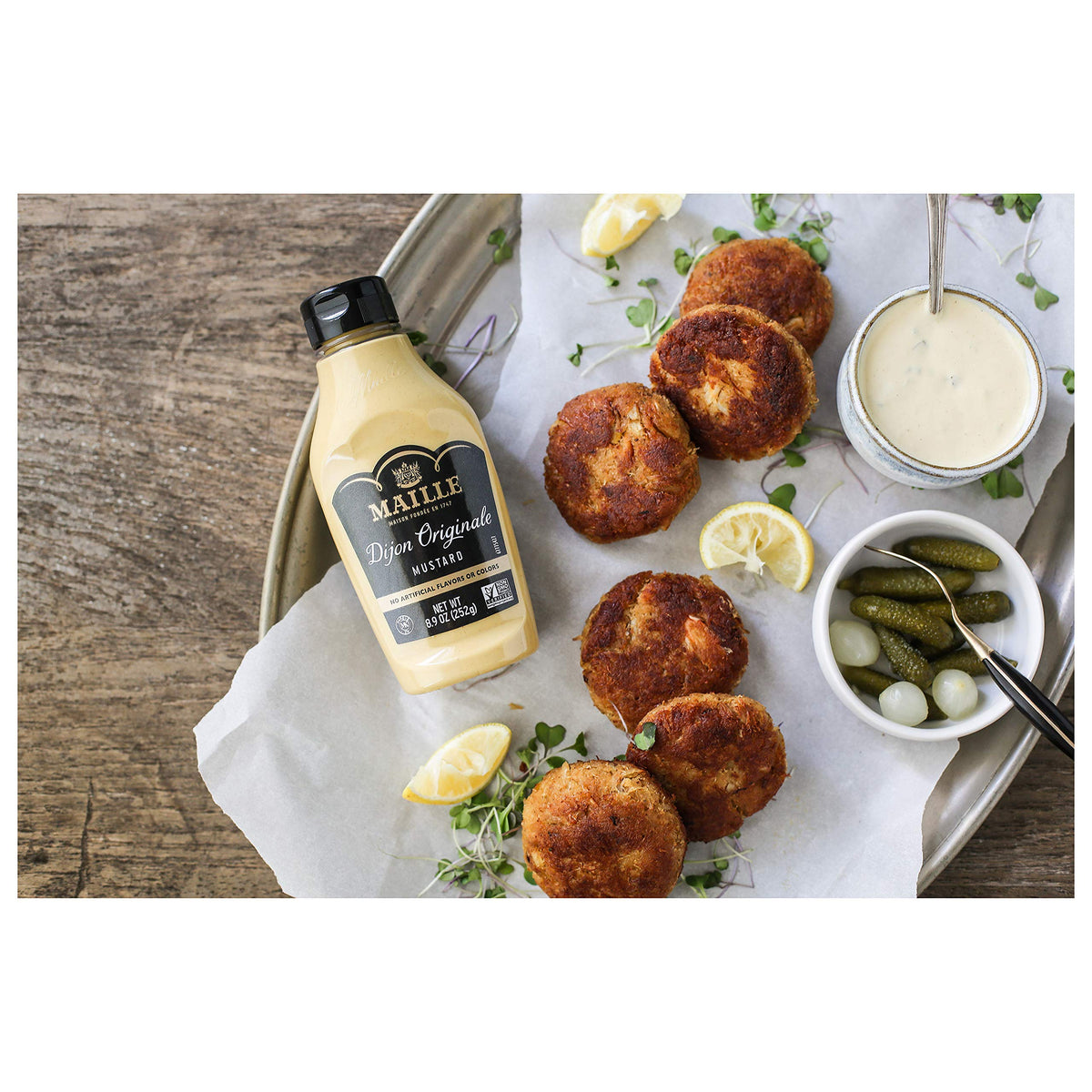Maille Dijon Originale Mustard Squeeze 8.9 oz | Pack of 6