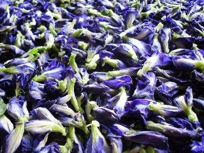 MAKALIN BRAND Butterfly Pea Flowers Whole, Dried – 1000 g | 100% Organic