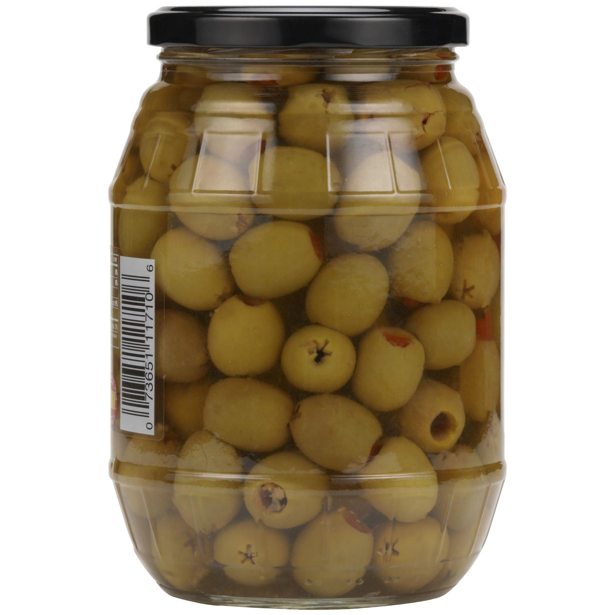 Mario Camacho Foods Pimiento Stuffed Green Manzanilla Spanish Olives - 21-ounce Pack of 6