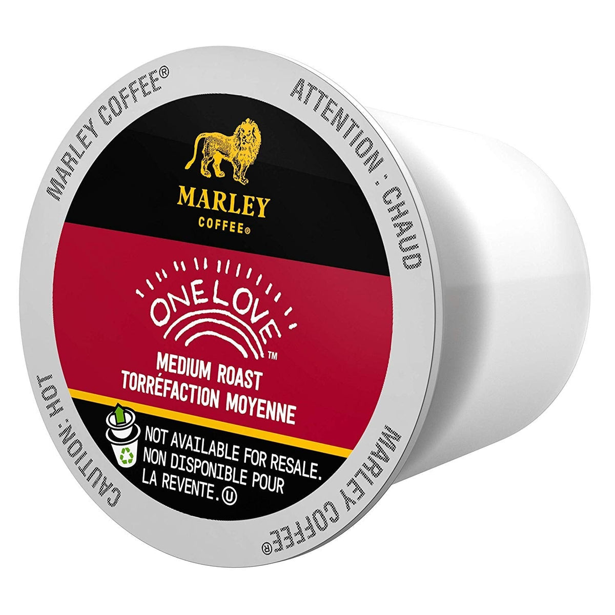 Marley Coffee One Love RealCup 96 Count – Single Serve Keurig Compatible