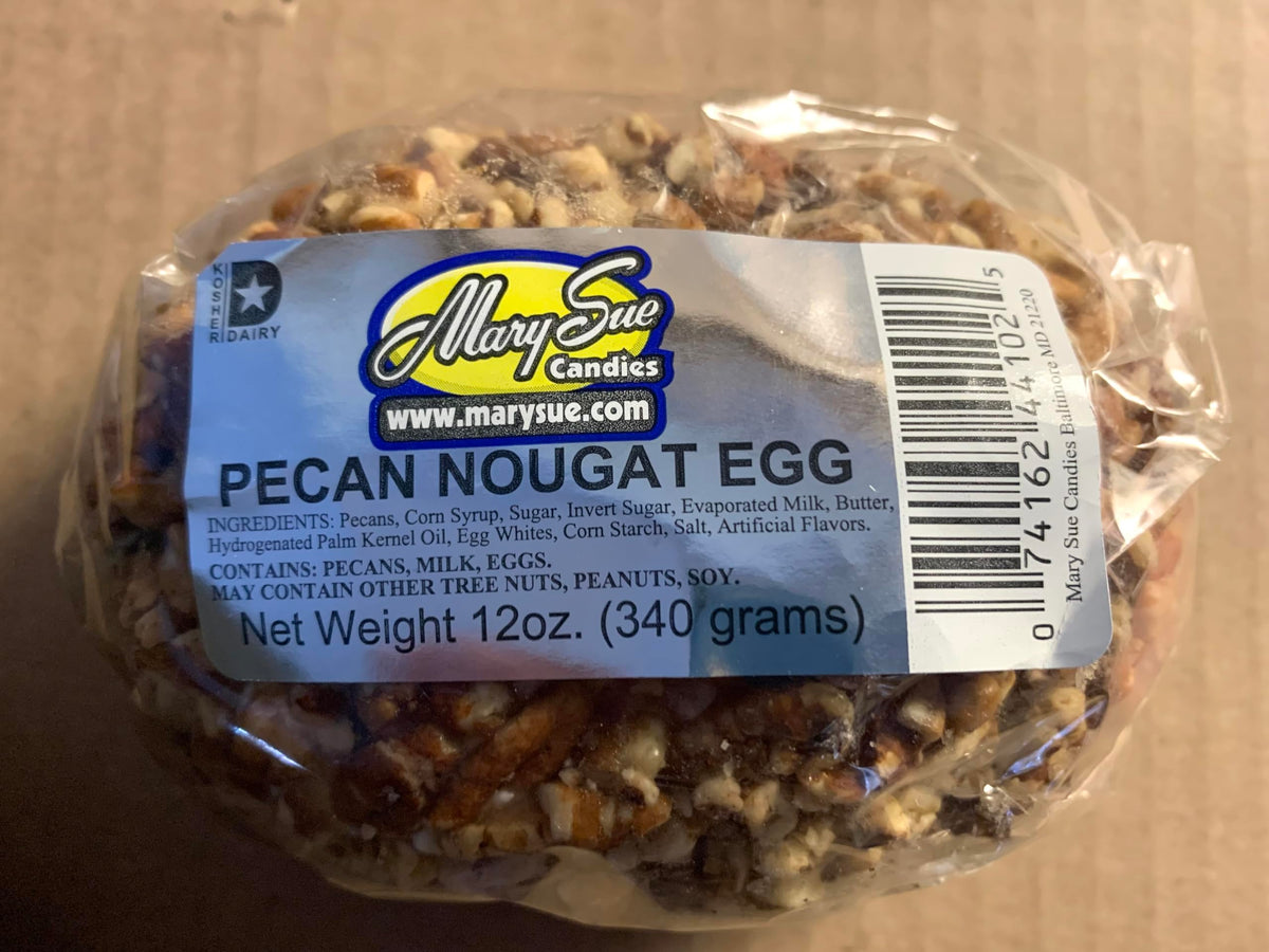 Mary Sue Pecan Nougat Egg (12 oz) – Fridge Decoration Included | Angry Goat Goods