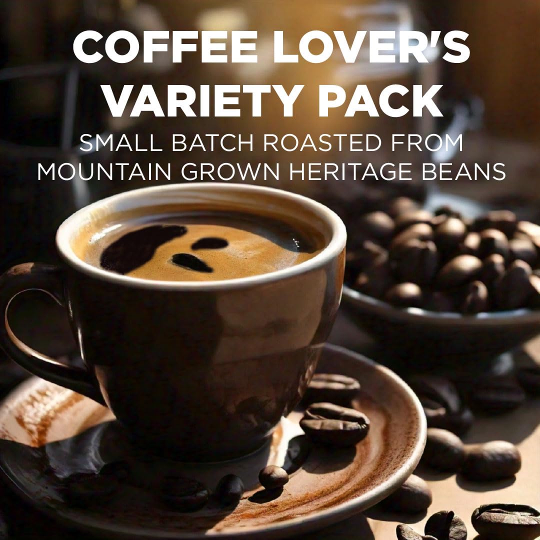 Maud's Coffee Lovers Variety Pack — 40 Ct, 16 Flavors, 100% Arabica, Keurig Compatible