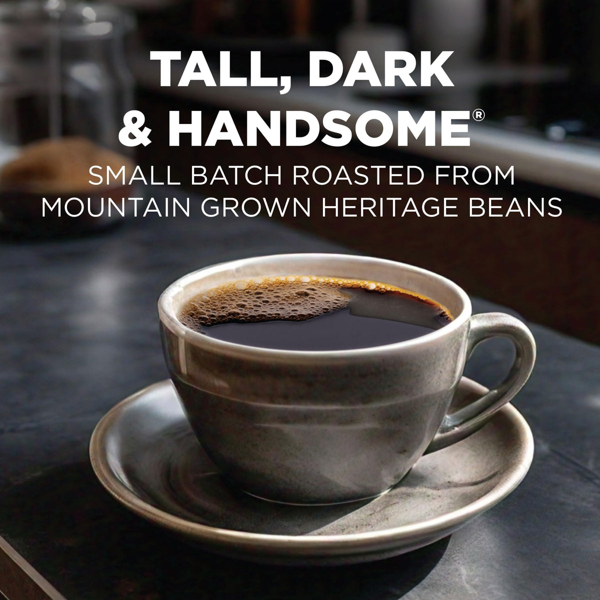 Maud's Dark Roast Coffee Pods - 50ct, 100% Arabica, Keurig Compatible