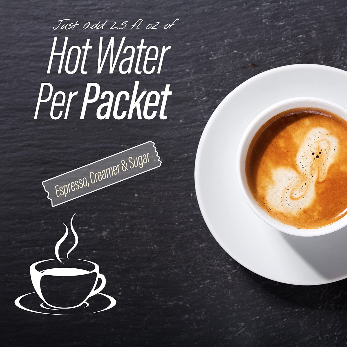 Maxpresso 3 in 1 Korean Instant Coffee Mix – 100 Sticks with Creamer & Sugar | Hot or Iced