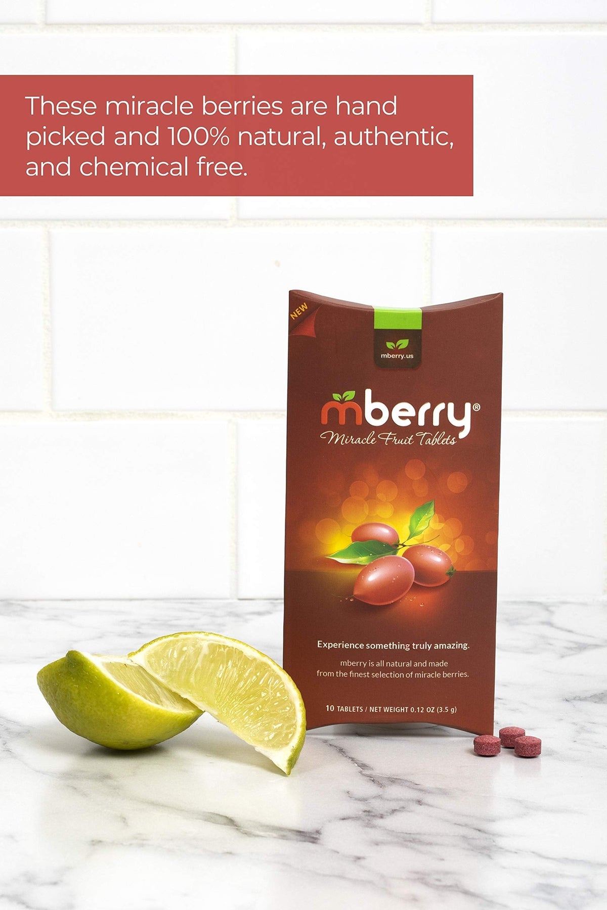 mberry Miracle Fruit Tablets, 10-Count (Pack of 2) – Flavor-Changing Experience