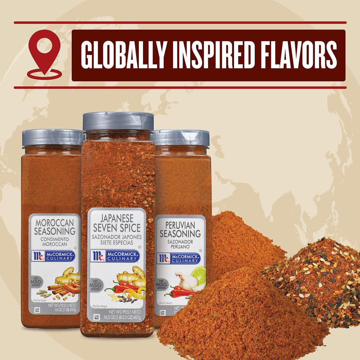 McCormick Culinary Japanese Seven Spice, 16.5 oz – Herbal-Citrusy Umami Seasoning