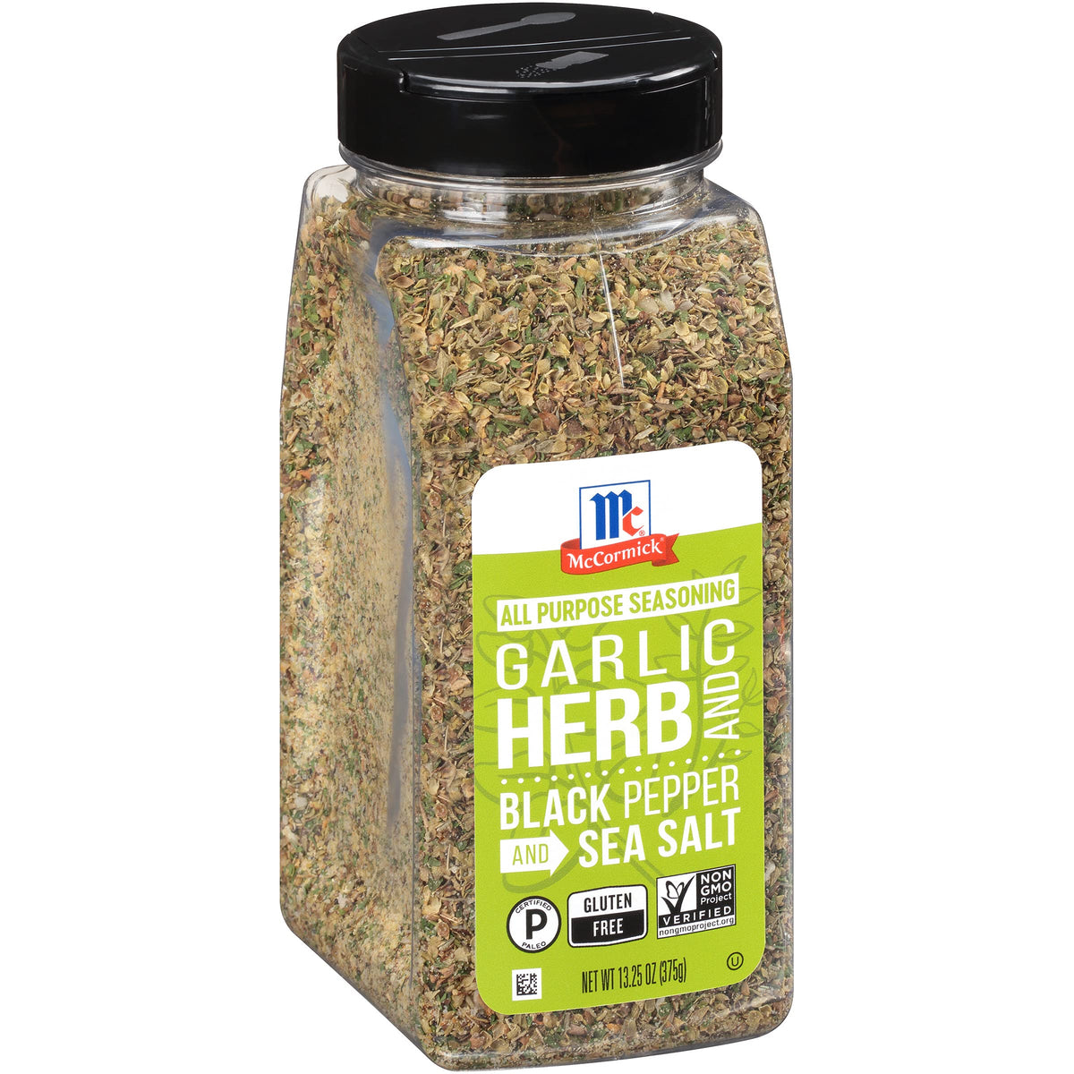 McCormick Garlic, Herb & Black Pepper Sea Salt All Purpose Seasoning - 13.25 oz