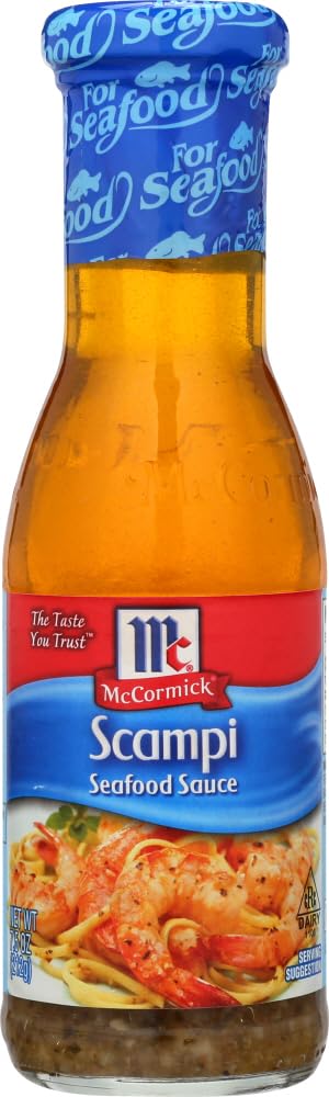 McCormick Scampi Seafood Sauce – Quick 15-Minute Shrimp Scampi (Pack of 6)