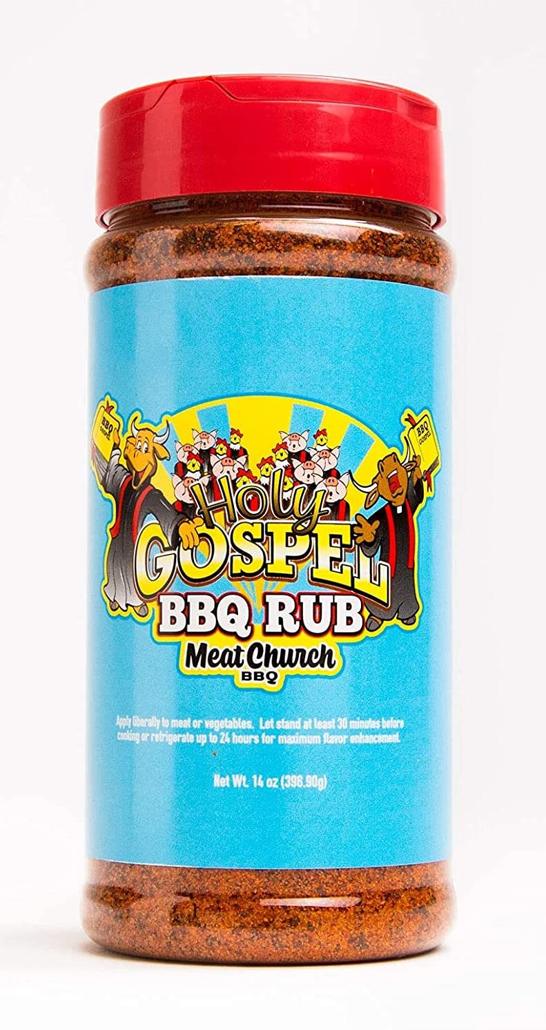 Meat Church Holy Gospel & VooDoo BBQ Rub Combo — 14 oz Each (Gluten Free)