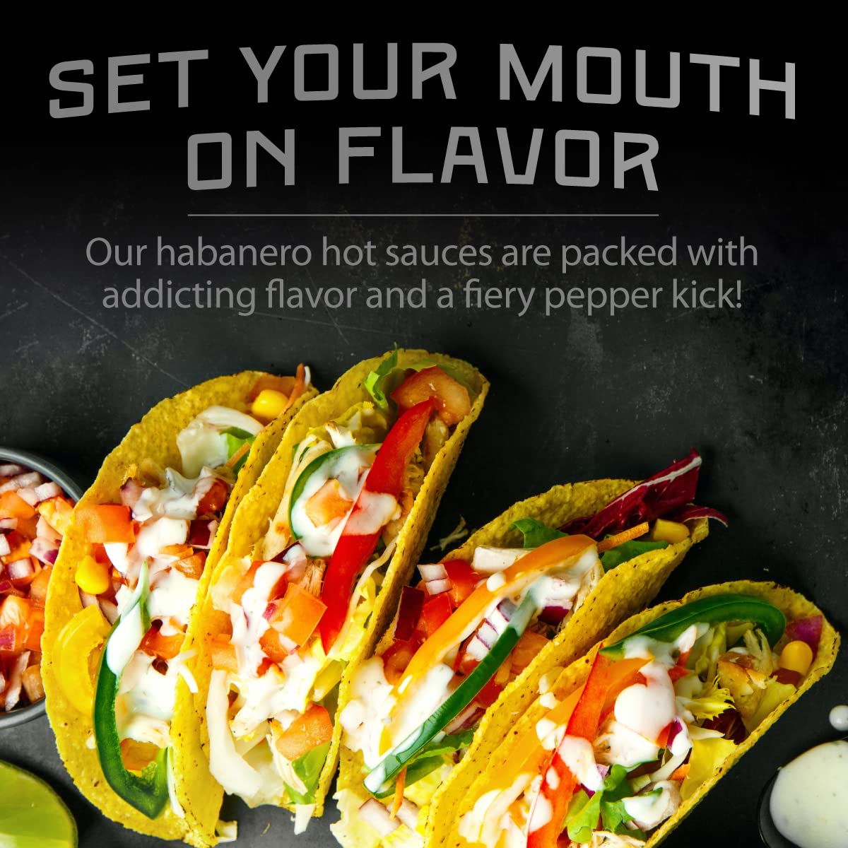 Melinda’s Hot Sauce Variety Pack – 5 Pack of Extra Spicy Gourmet Sauces (5 oz Each)