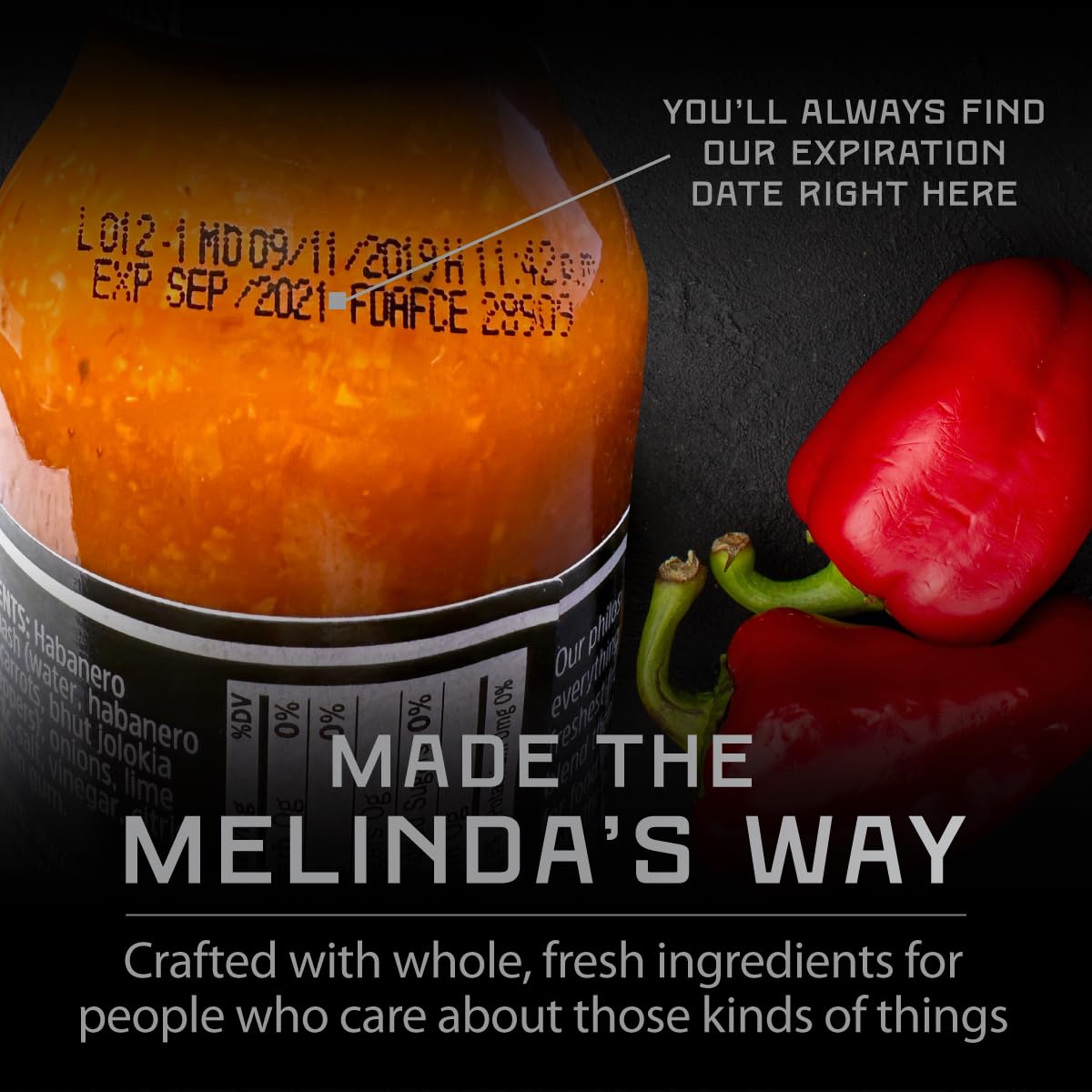 Melinda’s Craft Wing Collection – 6-Pack Wing Sauce Gift Set (12 oz) – Black Truffle, Ghost Pepper & More