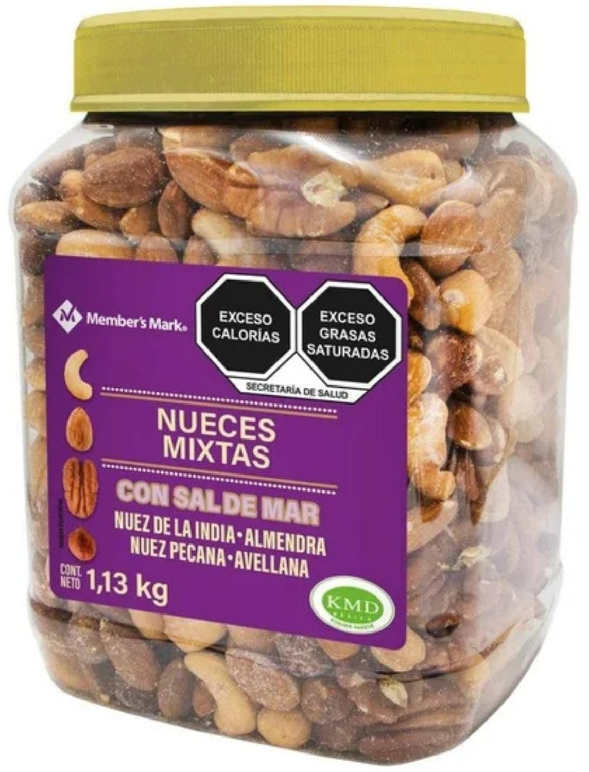 Member's Mark Deluxe Roasted Mixed Nuts with Sea Salt – 34 oz (Kosher)