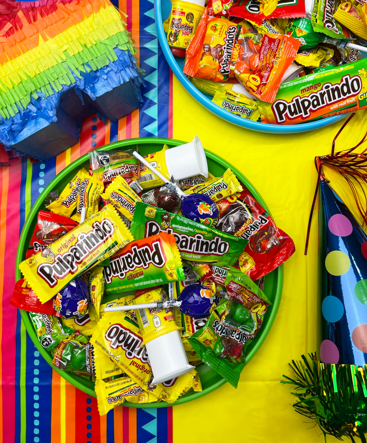 Mexgrim Mexican Candy Variety Pack – 3 lb Bulk, Individually Wrapped Pulparind & Dulces Mexicanos
