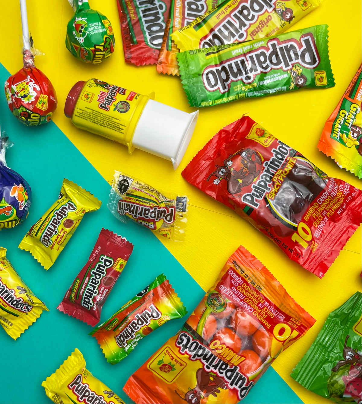 Mexgrim Mexican Candy Variety Pack – 3 lb Bulk, Individually Wrapped Pulparind & Dulces Mexicanos