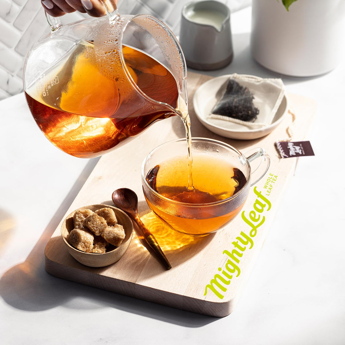 Mighty Leaf White Orchard White Tea – 100 Silken Tea Pouches
