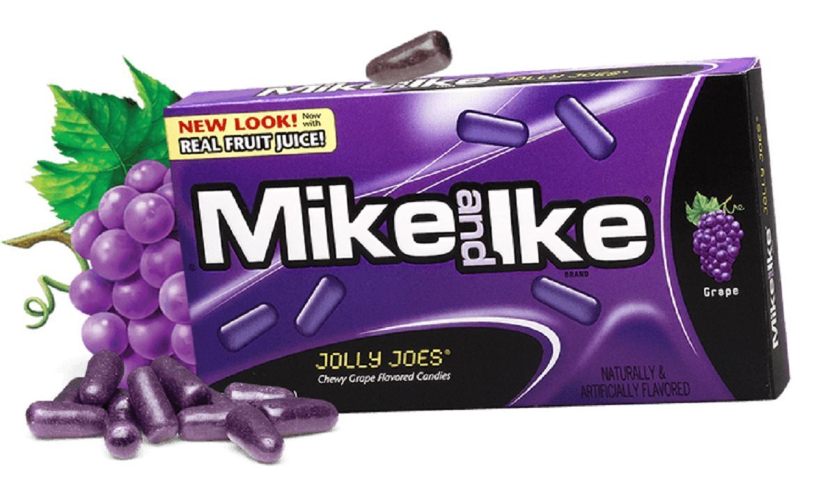 Mike and Ike Jolly Joes 5 oz Theater Box – 12 Count