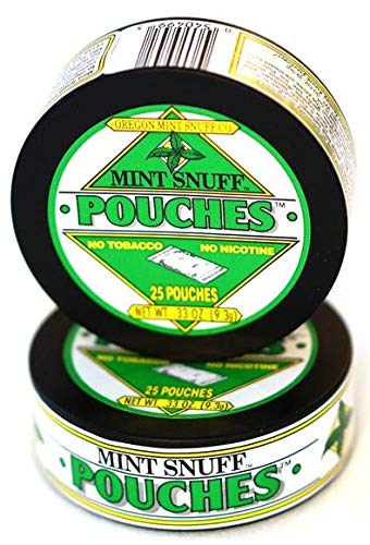 Mint Snuff Pouches – Original Mint Flavor (6 Cans) | Oregon Mint Snuff Company