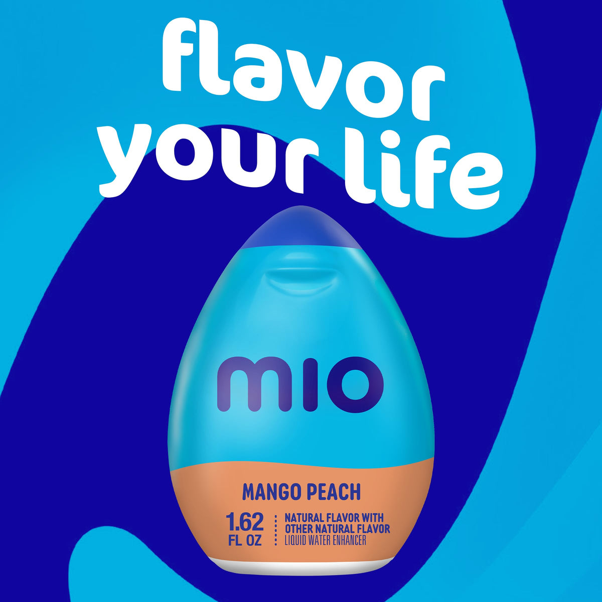 Mio Mango Peach Liquid Water Enhancer - Sugar Free, 1.62 oz (Pack of 5)
