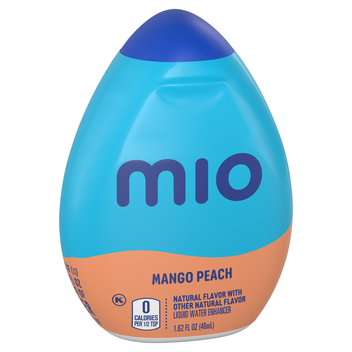 MiO Mango Peach Liquid Water Enhancer – 6-Pack, 1.62 oz Each | Sugar-Free, Zero-Calorie Flavor Boost