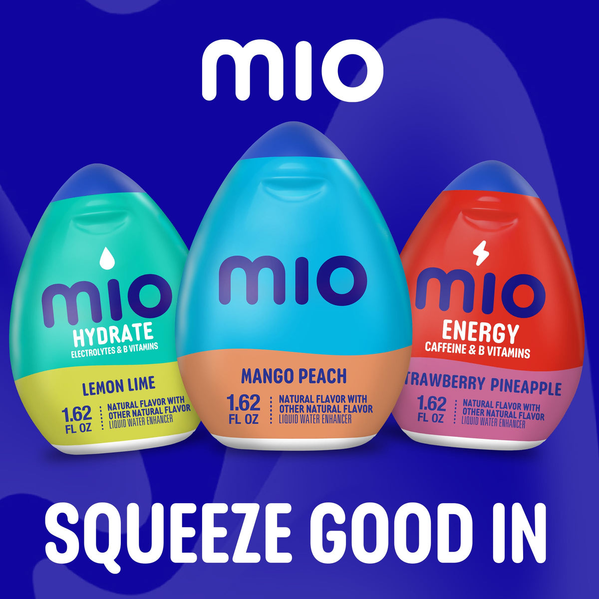 MiO Mango Peach Liquid Water Enhancer – 6-Pack, 1.62 oz Each | Sugar-Free, Zero-Calorie Flavor Boost