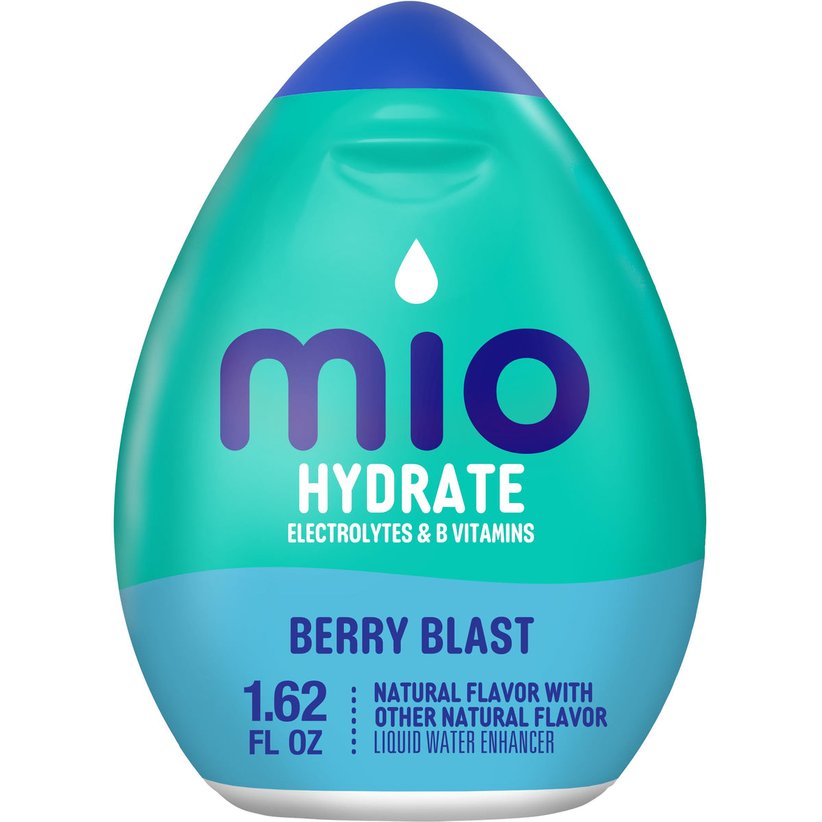 MiO Sport Berry Blast Liquid Water Enhancer, Caffeine Free, 1.62 fl oz – Pack of 12