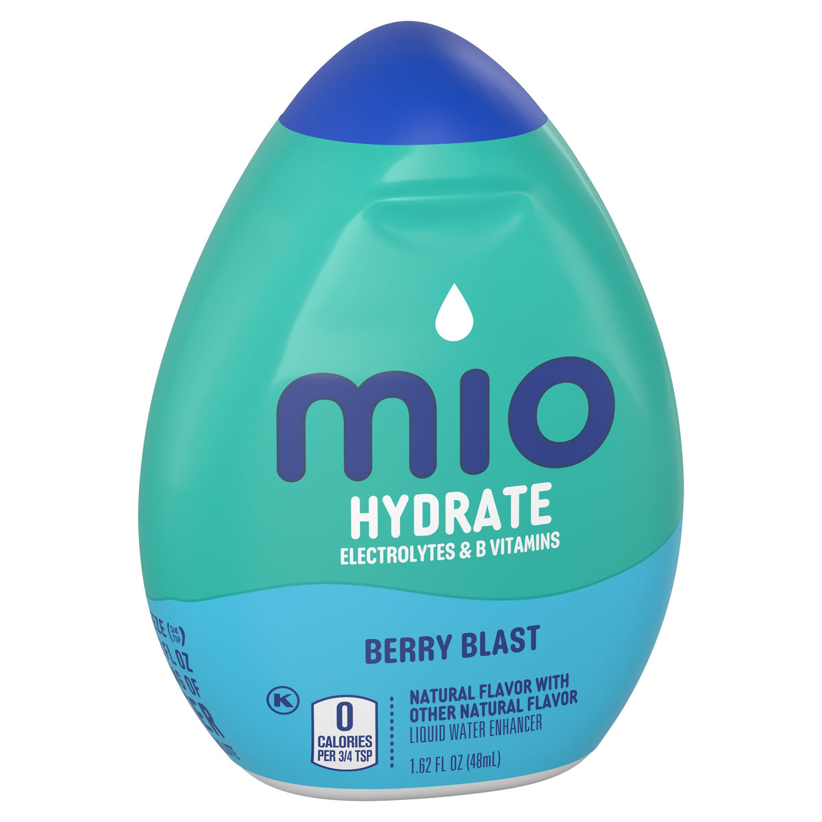 MiO Sport Berry Blast Liquid Water Enhancer, Caffeine Free, 1.62 fl oz – Pack of 12