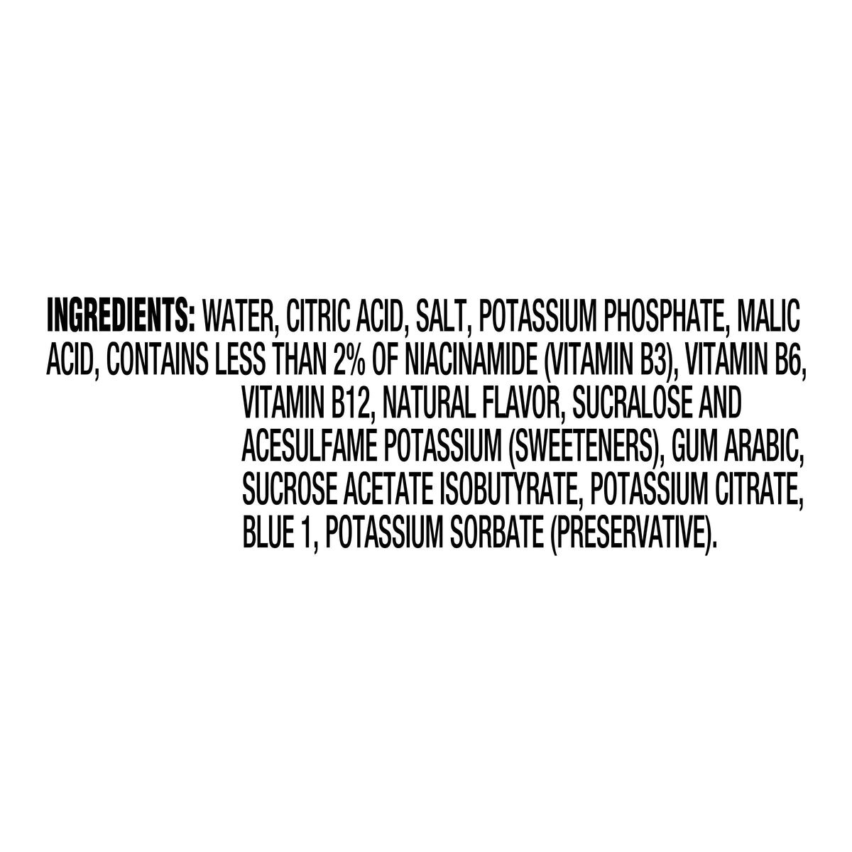 MiO Sport Berry Blast Liquid Water Enhancer, Caffeine Free, 1.62 fl oz – Pack of 12