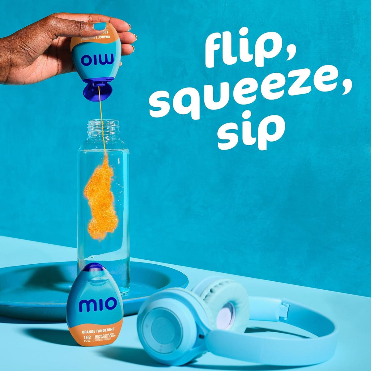 Mio Vitamins Liquid Water Enhancer – Orange Tangerine, 8-Pack (1.62 oz Each)